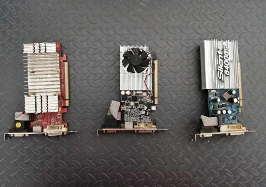 Imagen de tarjetas graficas pcie