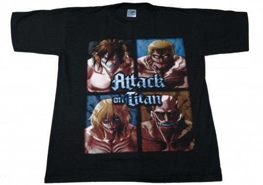 Imagen de playera atack on titan