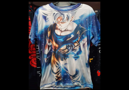 Imagen de playera de goku ultra instinto